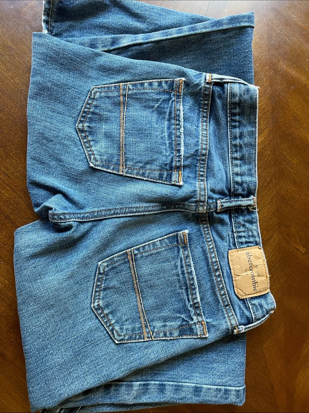 Abercrombie & Fitch Kids Blue Slim Boot Jeans